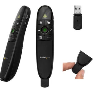 Presentation remote with Green Laser Pointer