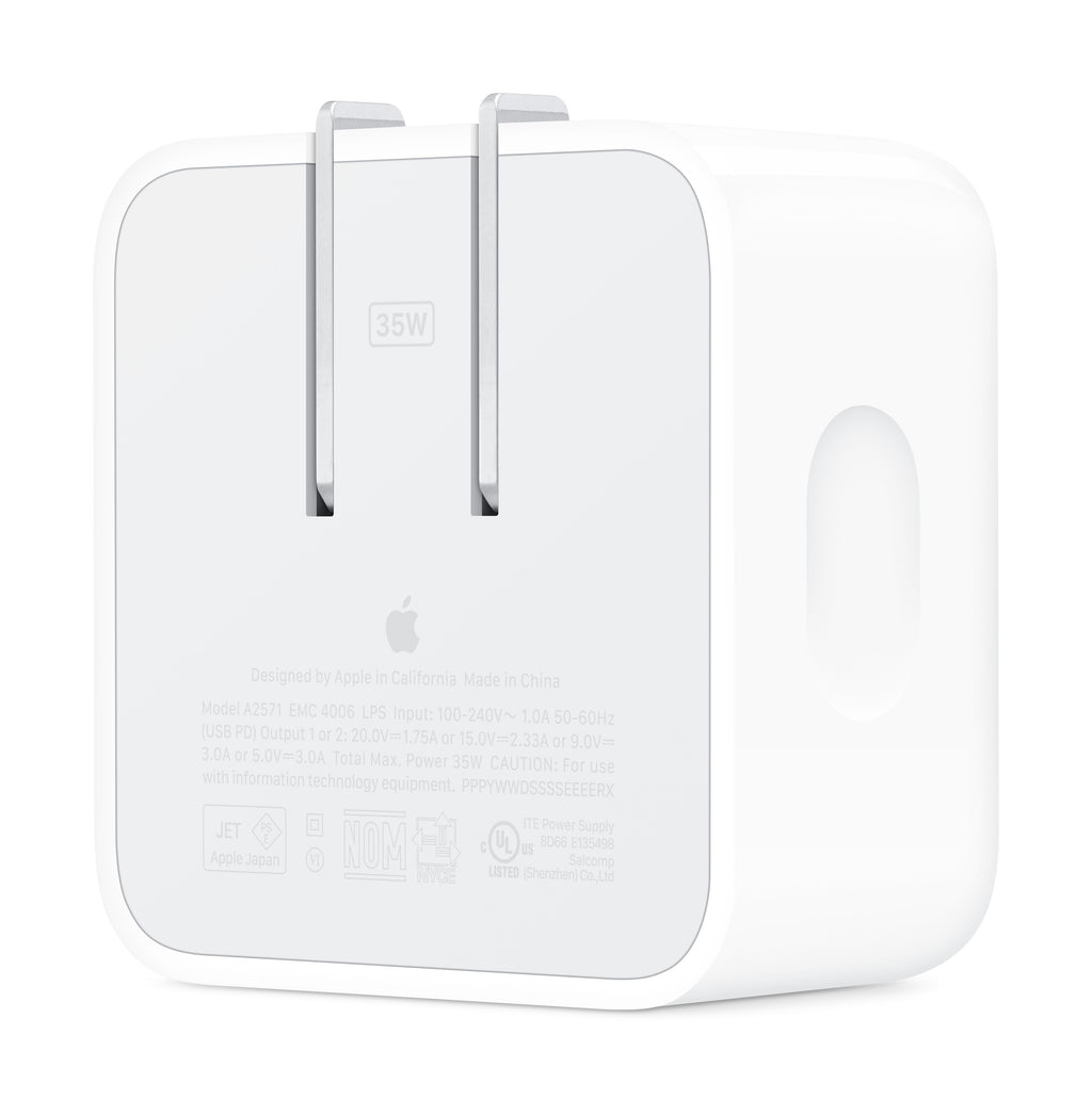 35W Dual USB-C Port Compact Power Adapter