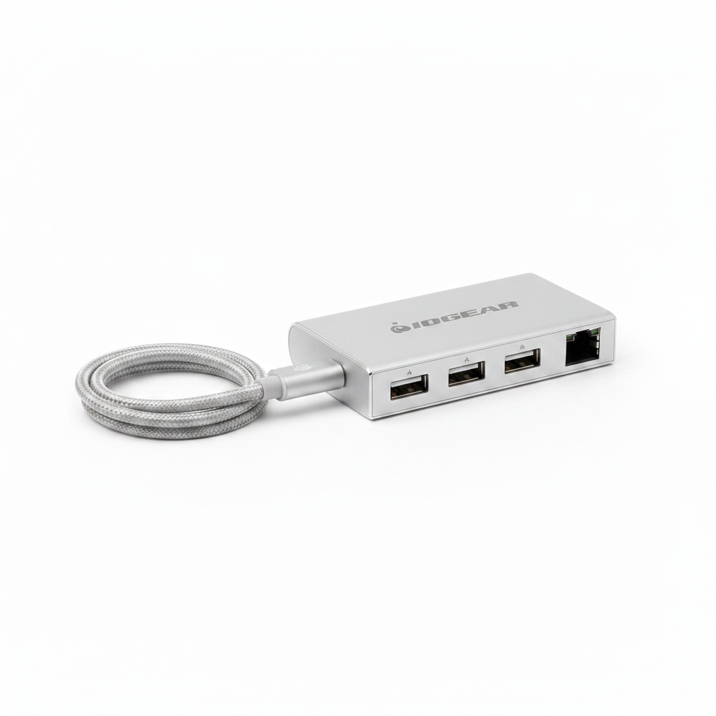 USBC to 3 USB-A with Gigabit Ethernet