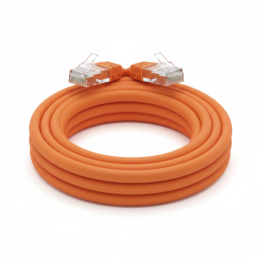 Ethernet Cat5e - Orange - 6Ft
