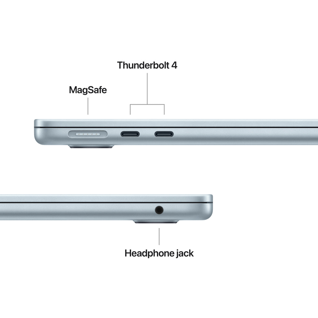 MacBook Air 13 - Sky Blue - 16GB RAM, 512GB Storage