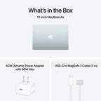 MacBook Air 13 - Sky Blue - 16GB RAM, 512GB Storage
